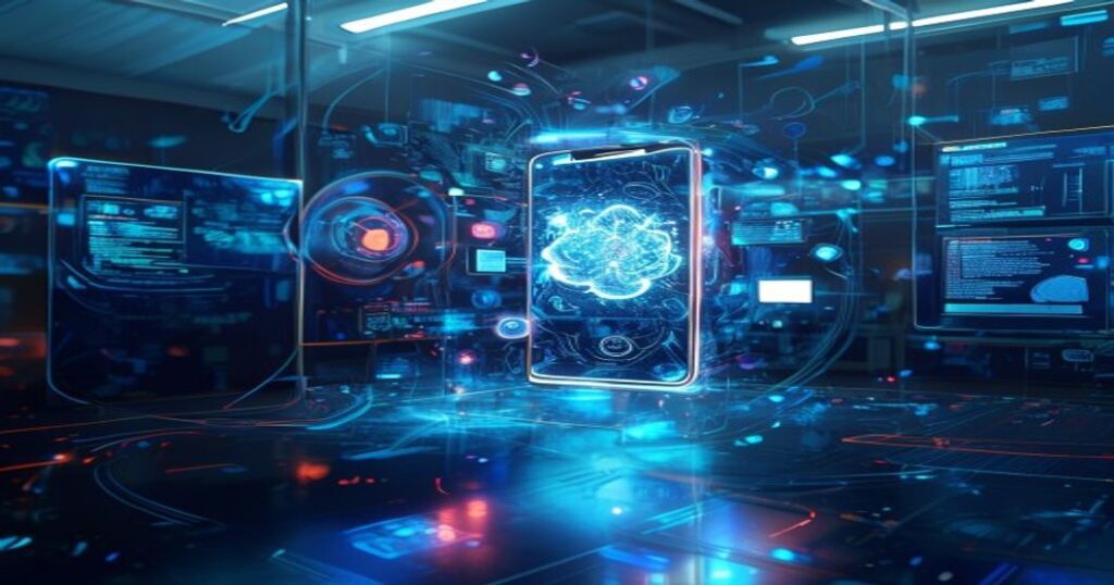 スマホでAI画像生成する初心者のイメージ