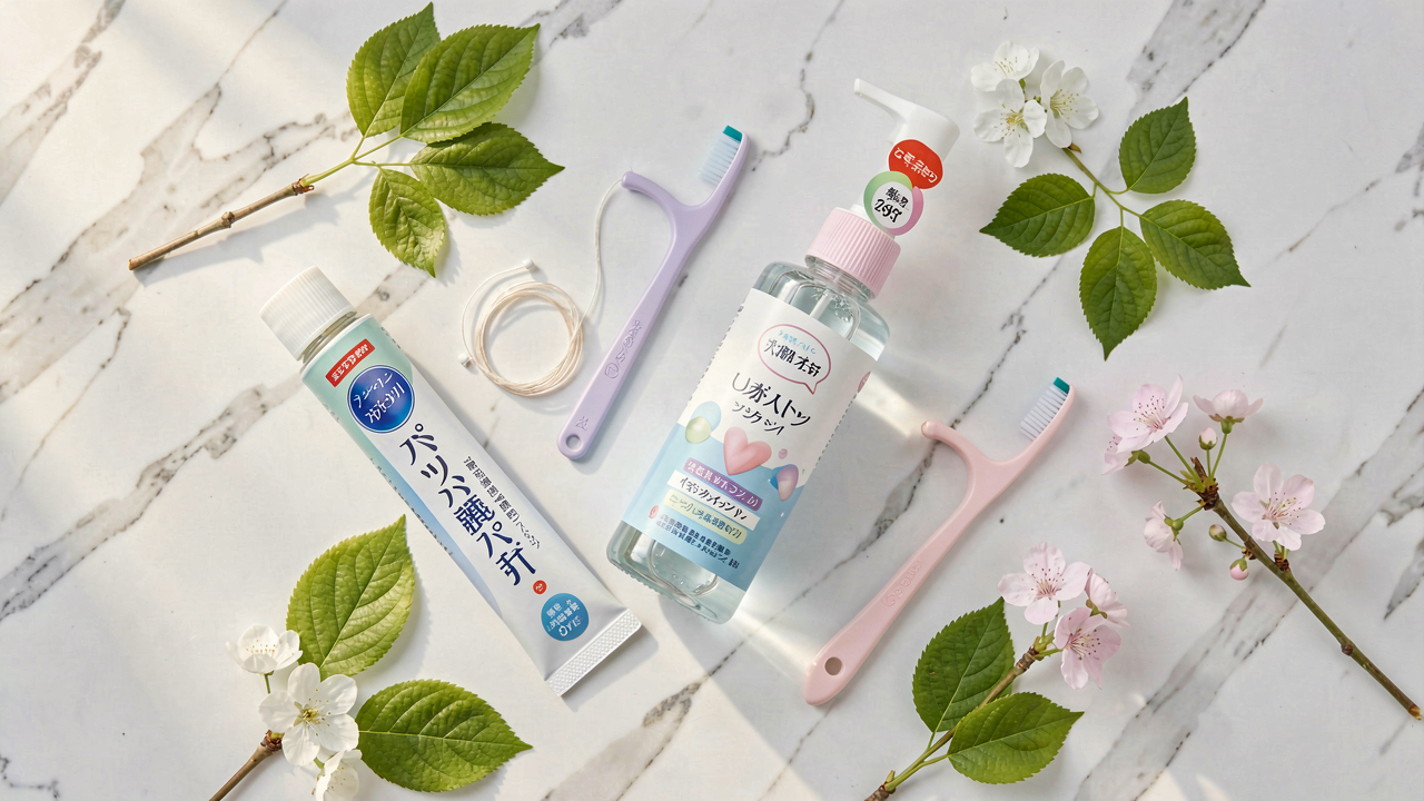 春の口臭対策｜歯磨き粉+マウスウォッシュ二段階ケア