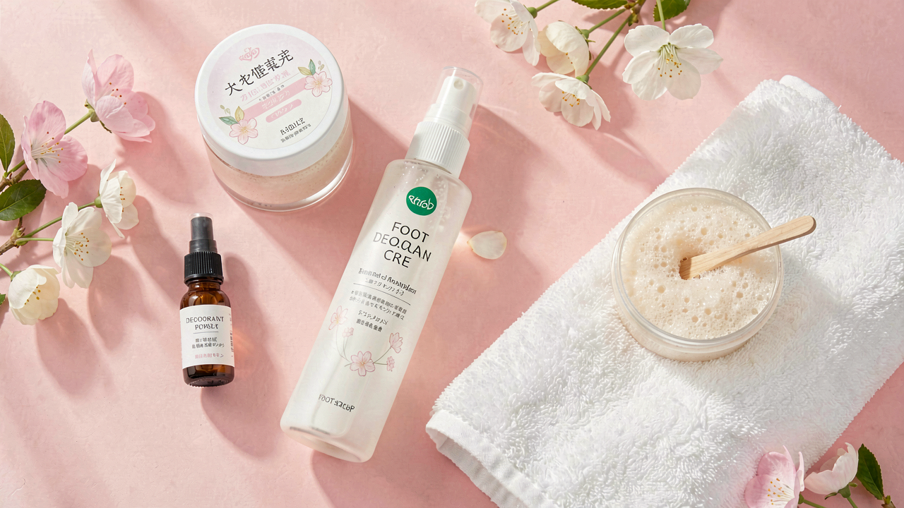 春の足の臭い対策｜消臭パウダーで自信の足元を
